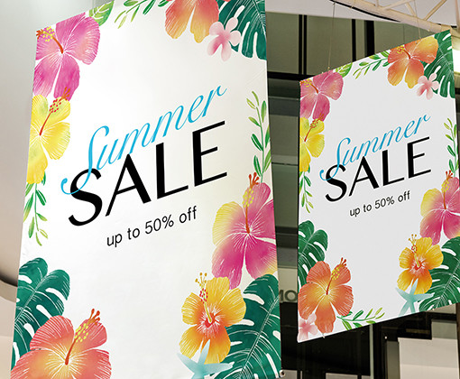 Retail banners